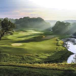 River golf course at Blackwolf Run - hole 5