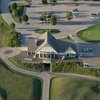 Aerial view of the clubhouse at Washington County Golf Course