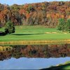 A view of the 16th green at The House on the Rock Resort & Golf Club - Springs Course