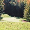 A fall view of green at Pine Valley Golf Course