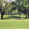 A view of the 18th tee at Utica Golf Club
