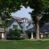 A view of the clubhouse at Racine Country Club