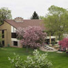 A view of the clubhouse at Mascoutin Golf Club