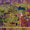 Aerial view from Brighton Dale Links
