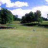  A view of the 9th green at Luck Golf Course 